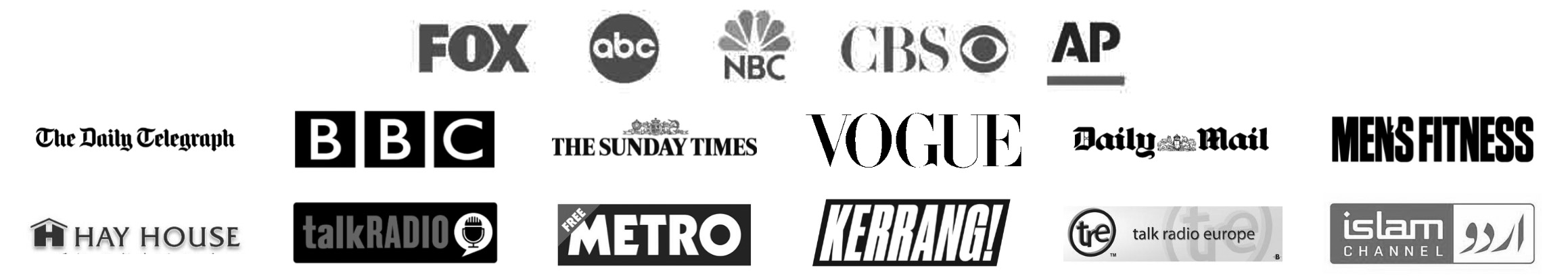 As seen on BBC, ITV, Daily Mail, The Guardian, Vogue, Sky News and more