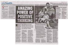 Daily Express — 'Amazing Power of Positive Thinking'