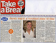 Take a Break — Sarah's recovery story